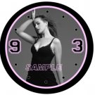 Anne Hathaway Beautiful 9" Novelty Wall Clock 01