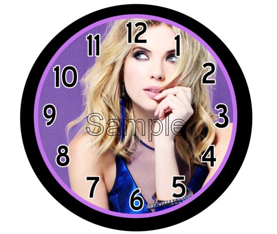 Ashley Benson Pretty Little Liars 9" Novelty Wall Clock 01