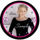 Bette Midler Beautiful 9" Novelty Wall Clock 01