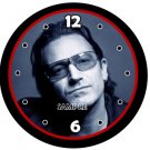 Bono U2 9" Novelty Wall Clock 01
