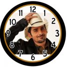 Brad Paisley Country 9" Novelty Wall Clock 01