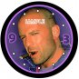 Bruce Willis Handsome 9" Novelty Wall Clock 01