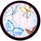Beautiful Butterflies 9" Novelty Wall Clock 01