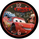 Disney Cars Lightning McQueen 9" Novelty Wall Clock 01