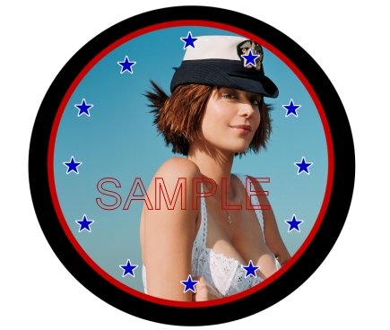 Catherine Bell The Good Wtich 9" Novelty Wall Clock 01