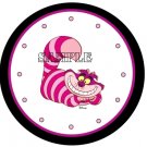 Alice In Wonderland Cheshire Cat 9" Novelty Wall Clock 01