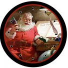 Chritmas Coca Cola Santa 9" Novelty Wall Clock 01
