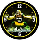 Clay Matthews Packers 9" Novelty Wall Clock 01