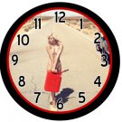 Courtney Force Sexy 9" Novelty Wall Clock 01