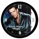 David James Elliot  9" Novelty Wall Clock 01