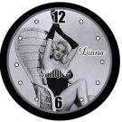 Diana Dors Beautiful 9" Novelty Wall Clock 01