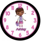 Disney Doc McStuffins Child's Personalized9" Novelty Wall Clock 01