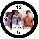 Don Johnson Dreamy 9" Novelty Wall Clock 01