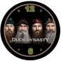 Duck Dynasty Cast Faces 9" Novelty Wall Clock 01