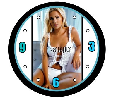 Elisha Cuthbert Sexy  9" Novelty Wall Clock 01