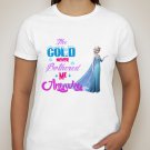 Frozen Elsa Cold Never Bothered Me Child's Small T-shirt