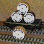 Glasgow Cable Drums OO Gauge Set of 4 + FREE Bolted Pack Wagon Loads #2036
