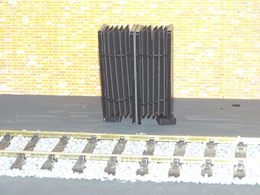 BR Mk1 Gangways 2 Packs Closed Type Made for O Gauge + FREE Modellers Chart #2015