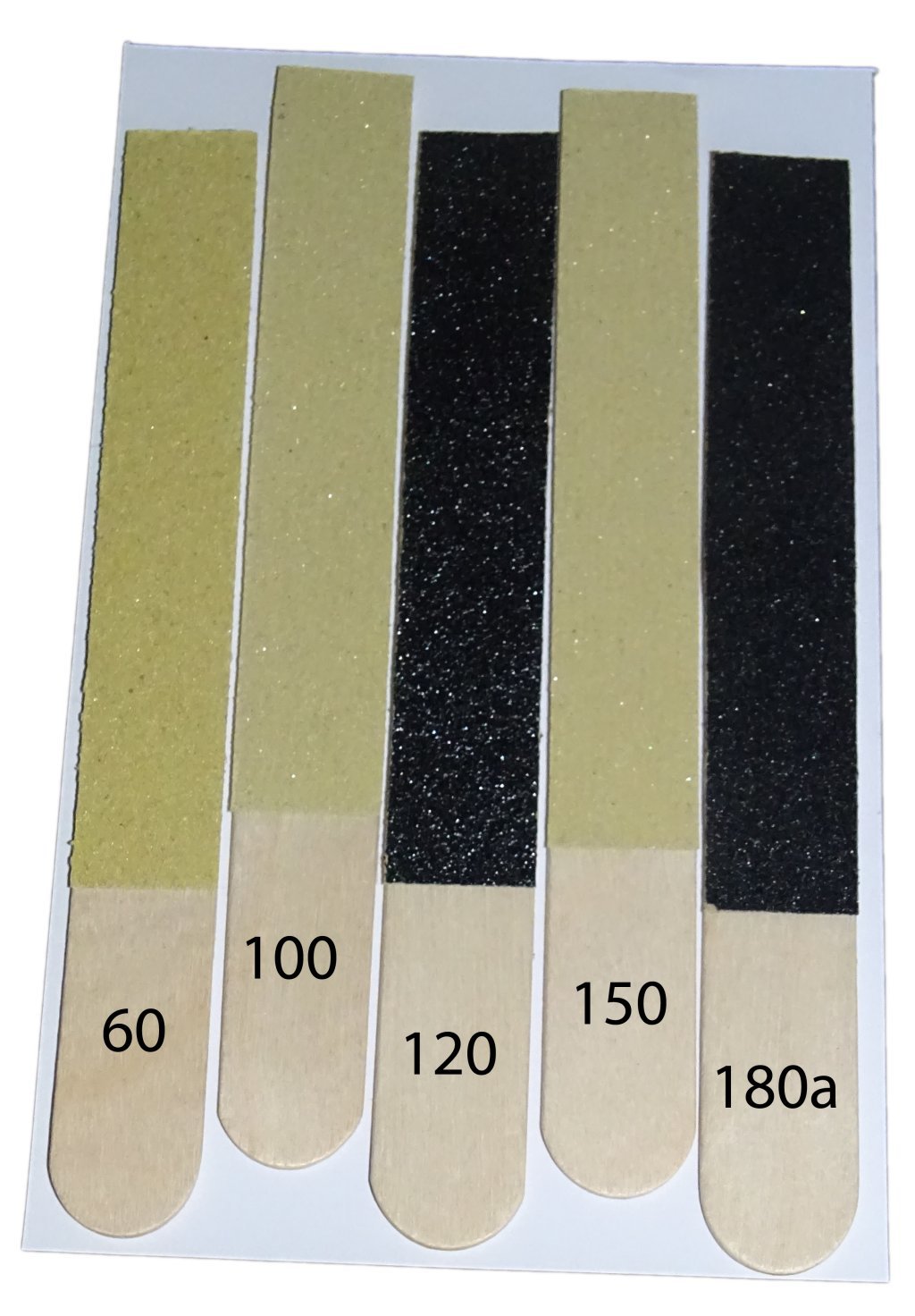 Sanding Sticks Type 3 Single Sided 10 Grades 2 of each O Gauge Aid + 2 FREE #2031