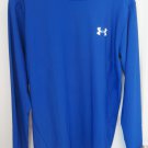 Under Armour Mens HeatGear Long Sleeve Compression Turf Shirt Blue Size XL NWT