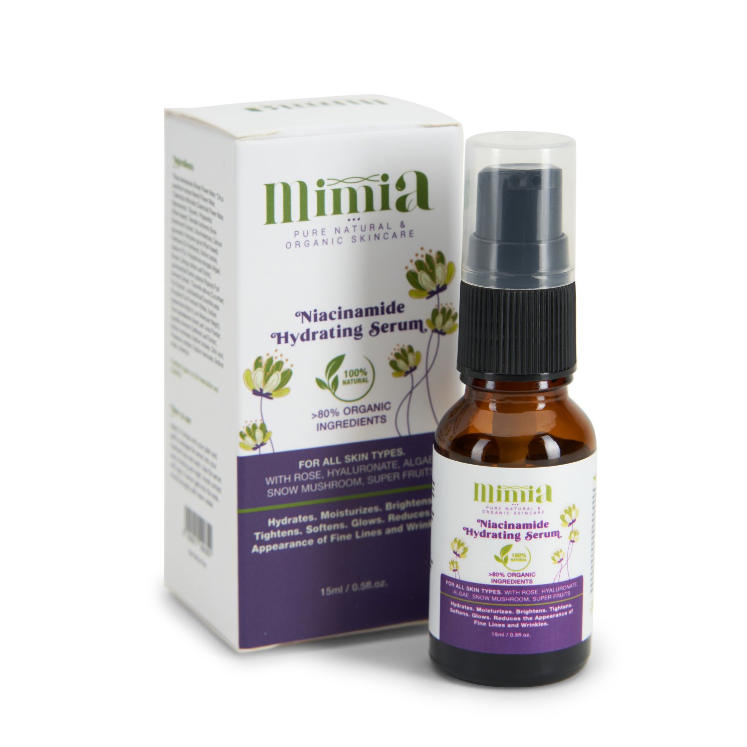 Mimia Niacinamide Hydrating Serum - 15ml