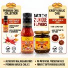 Man Fook Crispy Garlic Chili Jar & Sweet Chili Sauce Bottle Combo Pack