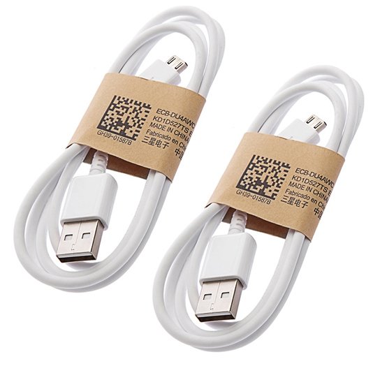 (2-Piece) USB Data Sync Cable Cord For Samsung Galaxy S4 i9500 S3 i9300 S2 Note 2 II N7100