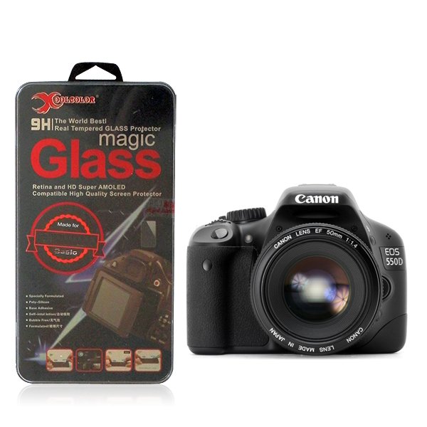 BROTECT Protector Pantalla Cristal Para Canon EOS R5 Protector Vidrio (3 Unidades) - [Dureza 9H, Anti-Arañazos