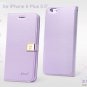 Ailun Luxury Leather Wallet Case Protective Cover for Apple iPhone 6S Plus & 6 Plus 5.5" - Violet