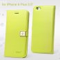 Ailun Luxury Leather Wallet Case Protective Cover for Apple iPhone 6S Plus & 6 Plus 5.5" - Green