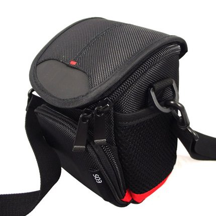 Camera Case Bag w/ Shoulder Strap for Nikon 1 V1 / CoolPix P310 Digital Camera