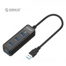 ORICO 4 Port Portable USB 3.0 Hub for Microsoft Surface Book / Surface Pro 4 3 (Windows 10 / 8 / 7)
