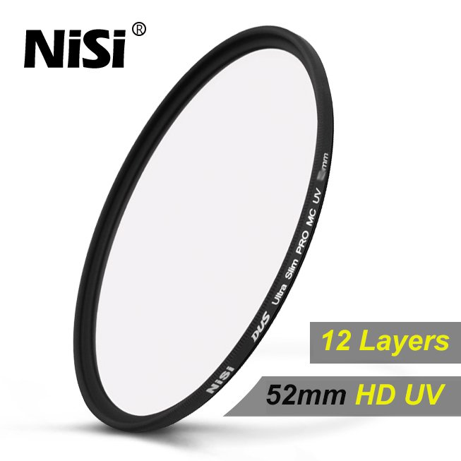 NiSi&Acirc;&reg; 52mm Slim Ultra Violet UV MC Multi Coated Lens Filter for Fujifilm X-Pro2 X-Pro1 XF 35mm Lens