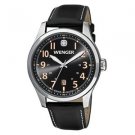 Wenger Men’s TerraGraph Black Dial Black Leather Watch - 0541.104