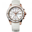 SEIKO Women's Sportura Chrono Mother Of Pearl Gold Watch - SNDX98