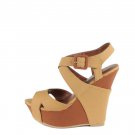 Bamboo Smooch Natural Wedge..size 10