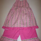  Girls Halter and Capri Set size 8-10
