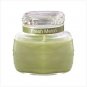 Lime Green Ripple Jar Candle