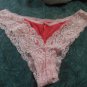 (size S) Victoria's Secret pink Cheekini panty