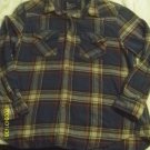 (Men (2XL-Tall) American Eagle red-white-blue plaid "Vintage Fit"  Shirt