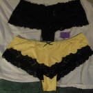 (Size 9)   2 Cheeky boycut panties  (NWOT)