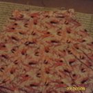 Size (3X) pink/purple/brwn floral flare skirt