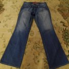 (Size 30/33) GUESS Sweetheart Flare Dark Wash/greyish Jeans