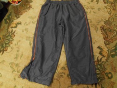 (XL) TEK GEAR GREYISH/DK PURPLISH SWEATPANTS W/DRAWSTRING AT WAIST