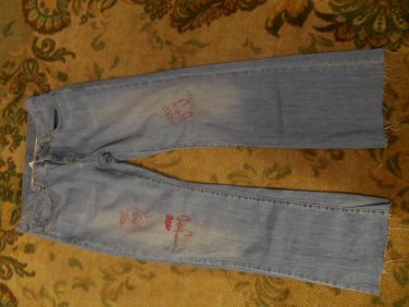 (SIZE 10A) Sonoma Life + Style stonewashed Flare jeans - 30" inseam