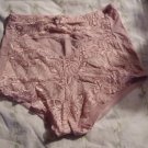 (SIZE S/6)  2 Mopas hi-waist lacy front panties