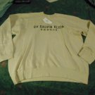 Size (L-Men) Calvin Klein Jeans Khakis Light yellow sweatshirt
