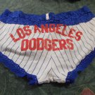 (M) VS PINK white w/blue stripes LA Dodgers boycut panty