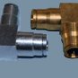 High Pressure Brass Slip-Lock Elbow