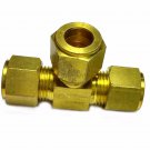 3/8 Brass Compression TEE